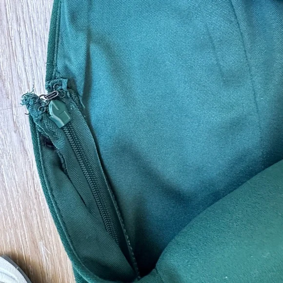 Lulu’s Amelia Elegant Forest Green formal Maxi Dress small - Picture 7 of 12